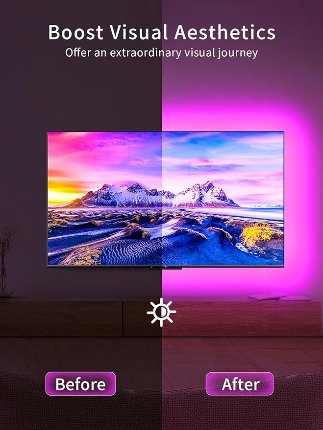 KANTUTOE TV LED Backlight, 9.84ft LED Lights - Image 3