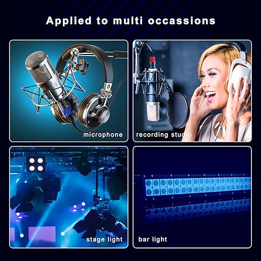 AuxLink XLR Cables, XLR Microphone Cable 25 ft 4 Pack - Image 6