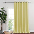 NICETOWN Blackout Sliding Glass Door Curtains, Room Darkening Thermal Insulated by NICETOWN