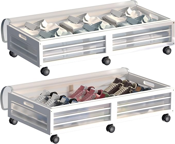 Under Bed Storage Containers by BambooSync