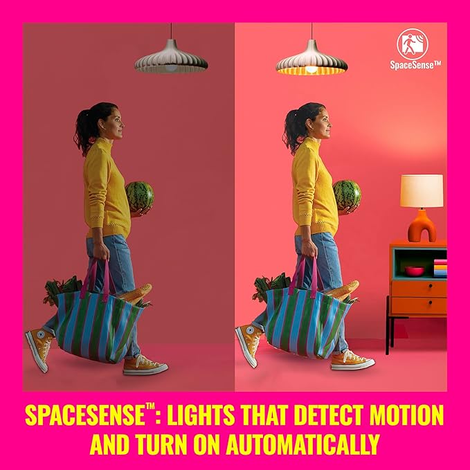 WiZ Connected Color ST19 Filament LED Smart Bulb - Image 7