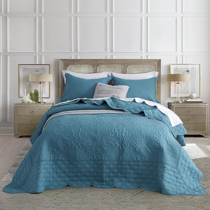 CHIXIN Bedspread Coverlet Quilt Set Full Size by CHIXIN