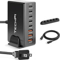 268W GaN USB Type C Charger 8 Ports Fast Charging Station PD QC4.0, USB C by TechPi