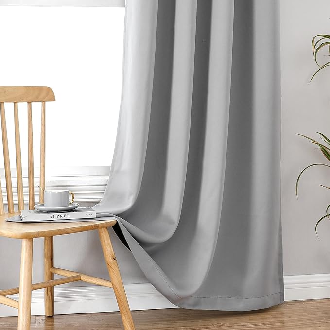 ChrisDowa 100% Blackout Curtains 72 inch Long - Image 7