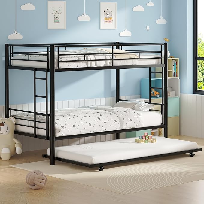 VECELO Bunk Bed Twin Over Twin by VECELO