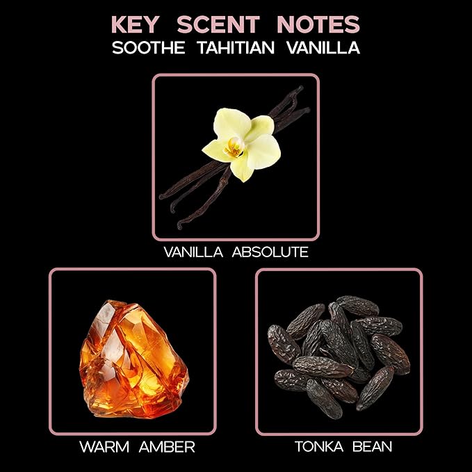 LOVSPA Reed Diffuser Set, Soothe Tahitian Vanilla Bean Scented Oil Diffuser - Image 3