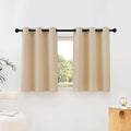 NICETOWN Beige Room Darkening Curtains Blackout 36 inch Curtains by NICETOWN