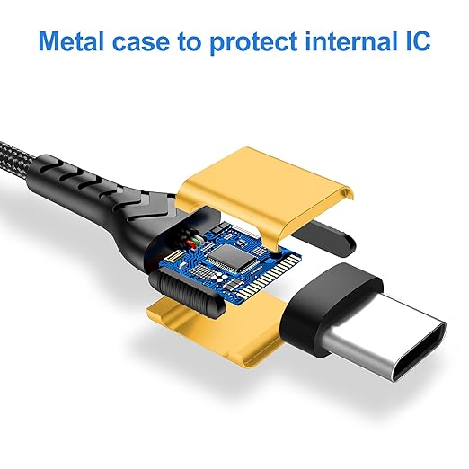 Durcord USB C to USB C Cable, Type C to Type C Charger Braided USB Cable - Image 2