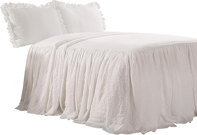 Lush Decor Ruffle Skirt Bedspread Set - Image 4