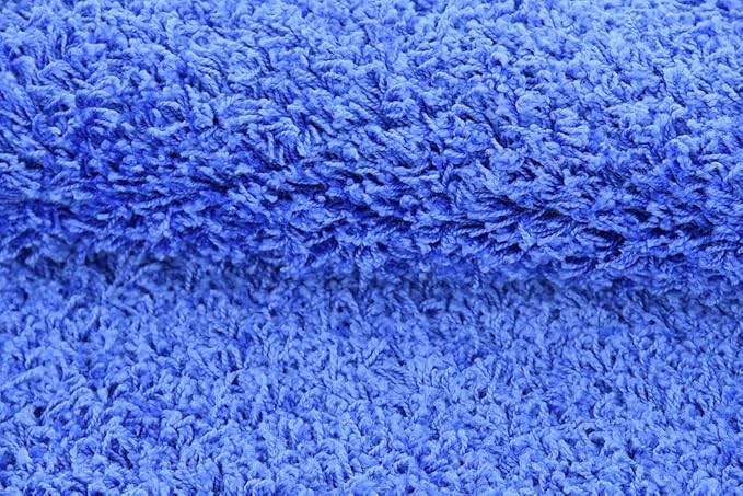 Unique Loom Solid Shag Collection Area Rug - Image 14
