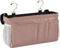 KOPIRIT Light Brown Bedside Caddy Storage Bag Bedside Organizer by KOPIRIT