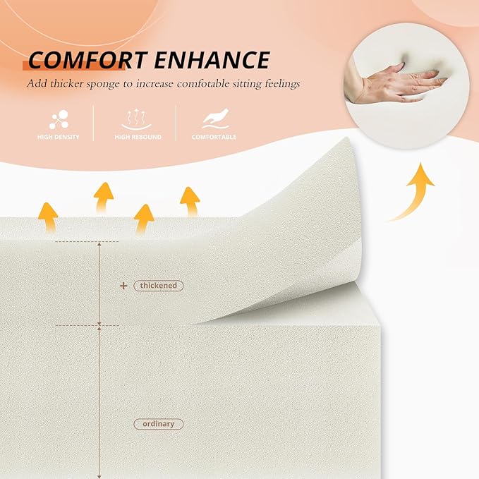 84" Chenille Pull Out Sofa Bed w/Adjustable Backrest, L-Shape Modern Sleeper - Image 6