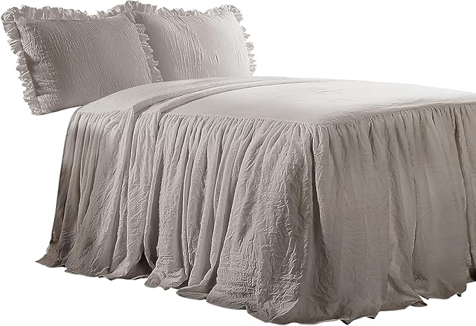 Lush Decor Ruffle Skirt Bedspread Set - Image 4