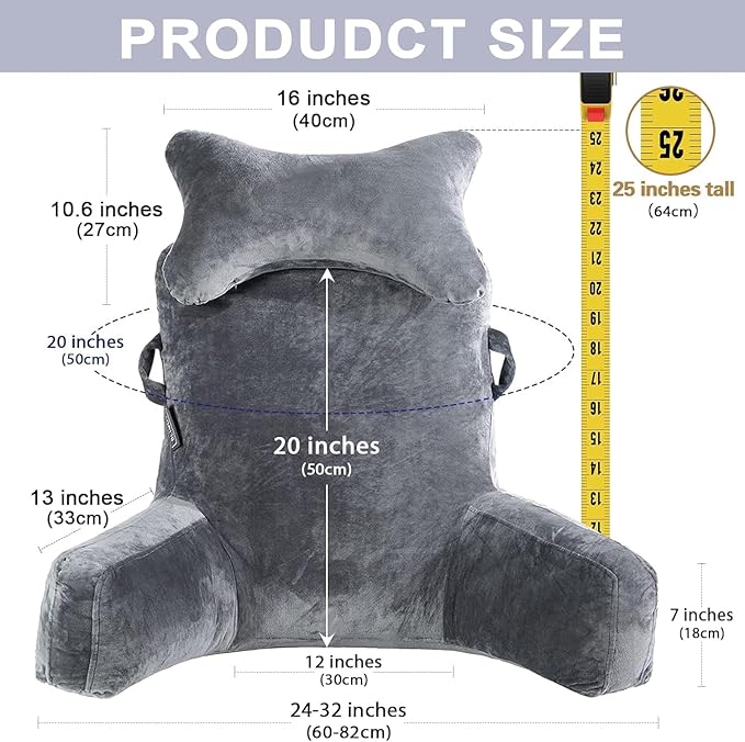 SLIGUY Reading Pillow-Bed Rest Pillow - Image 3