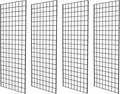 NEESEEYEE Heavy Duty Commercial Grade Gridwall Panels – Grid Panel by Home