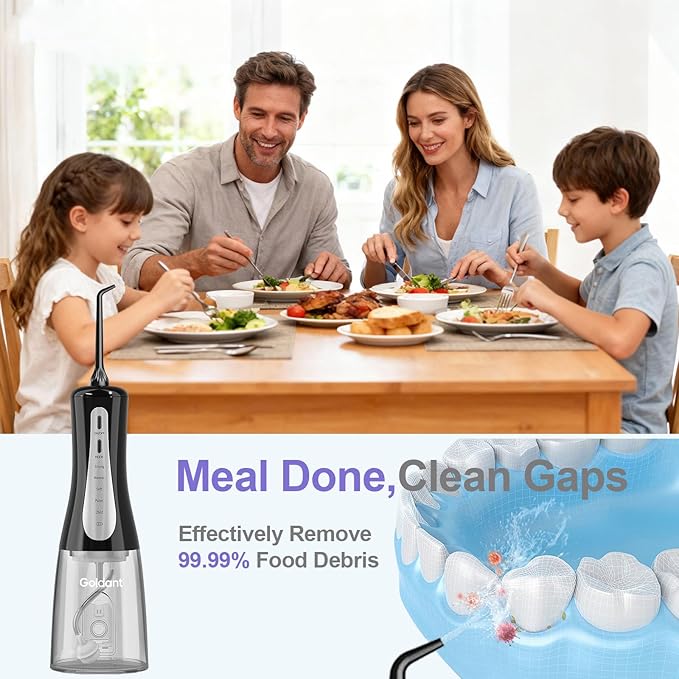 GOLDANT 350ML Water Flosser - Image 3