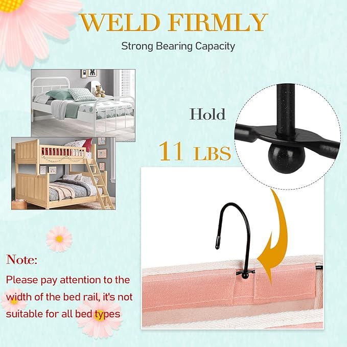Ozzptuu Bedside Storage Caddy/Bedside Hanging Storage Bag - Image 2
