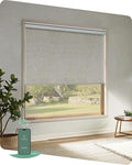 Yoolax Motorized Blinds App Control, Cordless Automatic Shades Roller Window by Yoolax