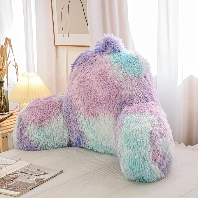 Holawakaka Large Shags Bed Rest Pillow by Holawakaka