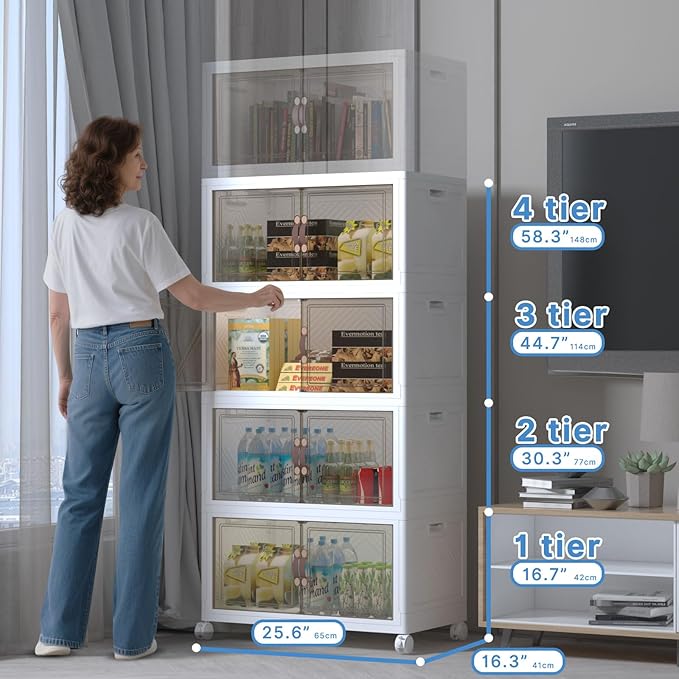 Extra Large Stackable Storage Bins - Image 5