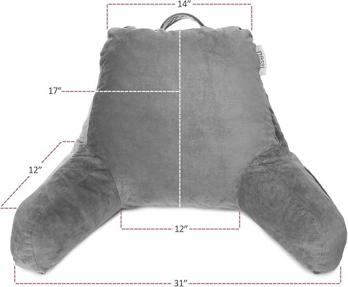 Nestl Reading Pillow with Shredded Memory Foam, Designed - Image 4