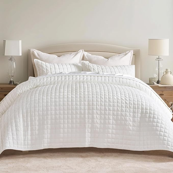 RECYCO Luxury Velvet Quilt Set Twin/Twin XL Size Bedding Sets, Ultra Soft by RECYCOHOMECOLLECTION