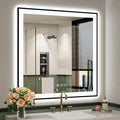 YEELAIT 36x36 Inch LED Bathroom Mirror by YEELAIT