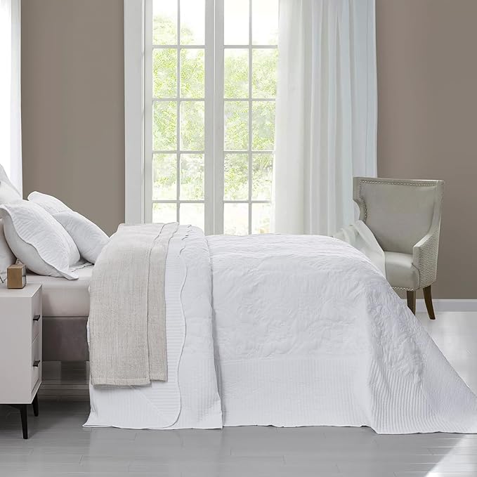 CHIXIN Bedspread Coverlet Quilt Set Full Size - Image 3
