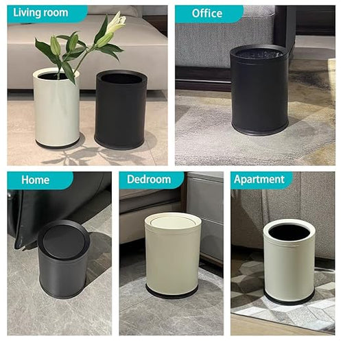 2.3/9L Gallon Metal Trash Can - Image 2