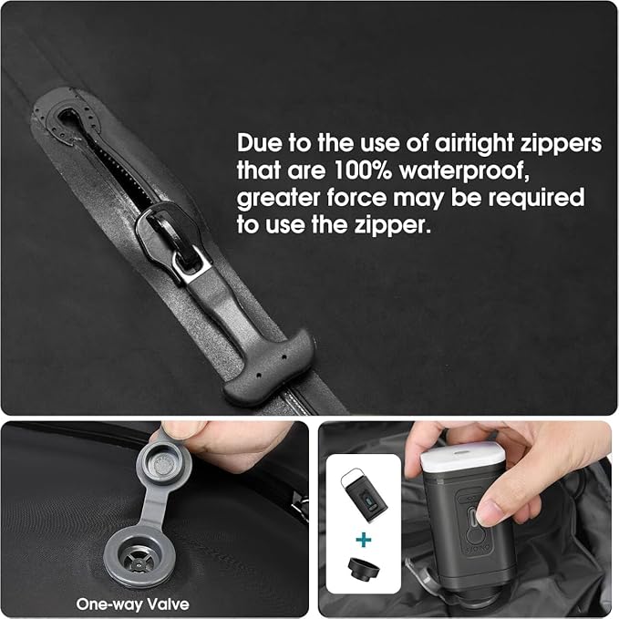 Vacuum Seal Travel Backpack, Expandable Vacpack Backpack - Image 5