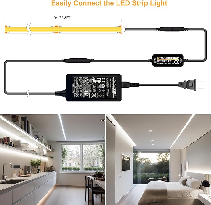 LED Strip Lights 32.8FT, Dimmable cob led Strip - Image 3