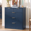 LEYAOYAO Fluted 5 Drawers Dresser by LEYAOYAO-Findtheshiningpointofyourideallife%EF%BC%81
