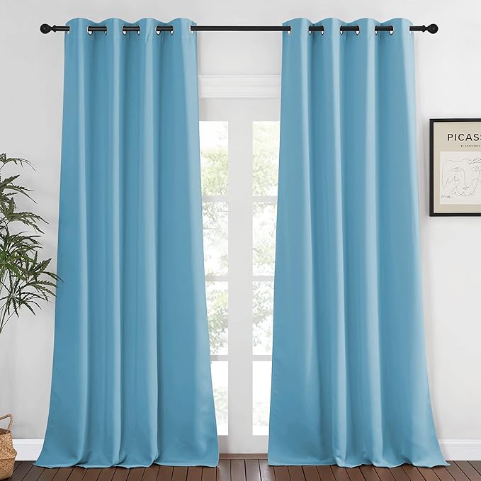 NICETOWN Blackout Curtains 120 inch Length by NICETOWN