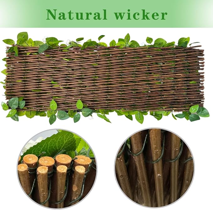BYBAG Expandable Faux Ivy Fence Privacy Screen - Image 3