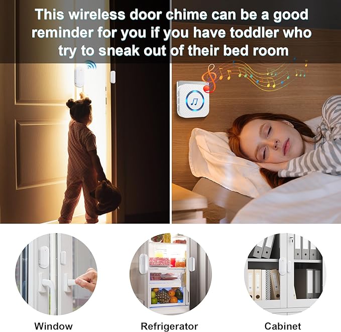 SanJie Door Chimes When Door Opens - Image 3
