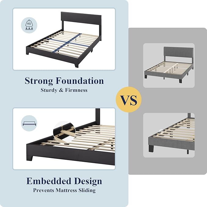 Allewie Full Size Bed Frame - Image 6