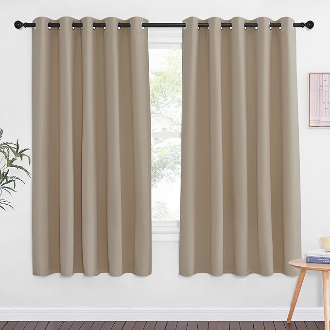NICETOWN 66 Inch Long Blackout Curtains by NICETOWN