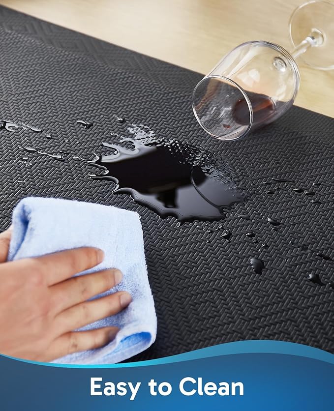 Ophanie Kitchen Mats for Floor, 3/4 inch Thick, 17x28 Anti Fatigue Cushioned Mat - Image 6