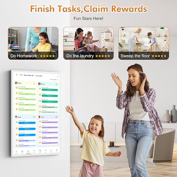 32" Digital Calendar Chore-Chart for-Wall-Planner - Image 4