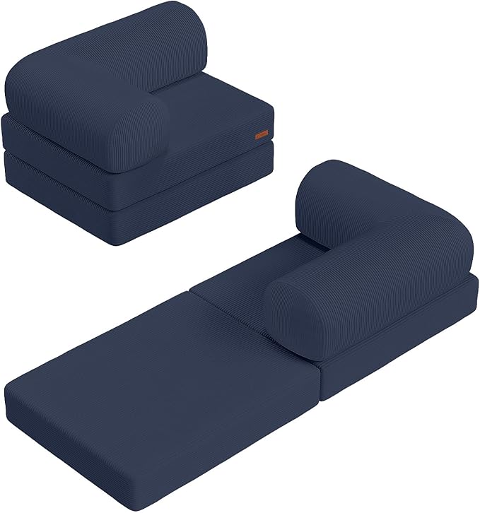 COMAX Folding Sofa Bed, Fold Out Chair Bed, Foldable Sofa, Convertible Sleeper by COMAX