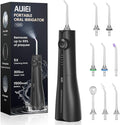 AUIEI Water Flosser Pick for Teeth & Braces, 300ML Cordless Power Dental by AUIEI