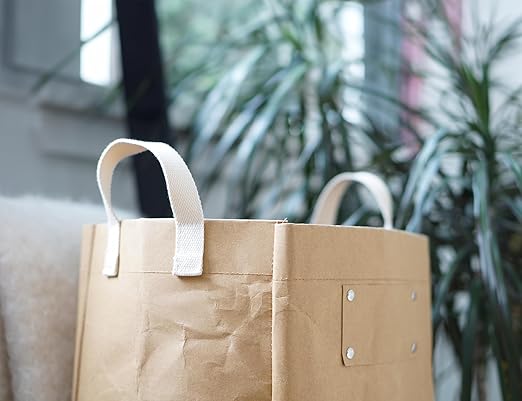 Deeablo New York Sustainable Reusable, Highly Versatile, Washable Paper Bag - Image 7