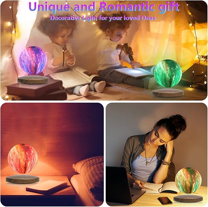 Levitating Moon Lamp, 18 Colors Galaxy Lamp - Image 6
