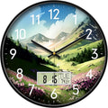 SCOAGE Digital Large Display Silent Wall Clock by SCOAGE
