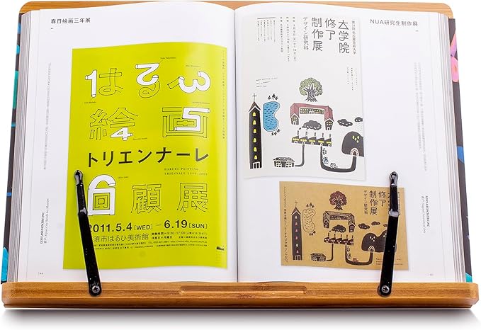 Large A+ Inch XL Bamboo Book Stands & Holders - Image 4