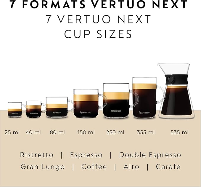 Nespresso Vertuo Next Coffee and Espresso Maker by Breville, - Image 6
