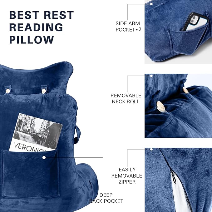 SLIGUY Reading Pillow-Bed Rest Pillow - Image 3