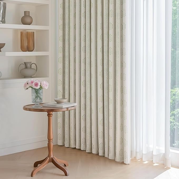 100% Boho Blackout Curtains 63 Inches Long - Image 5