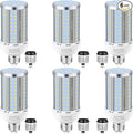 6 Pack 36W Corn LED Light Bulb, Fanless E26/E39 Medium/Large Mogul Base LED Cob by XYCN