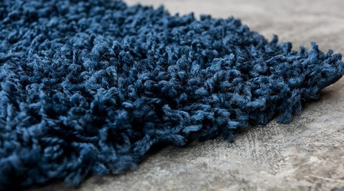 Unique Loom Solid Shag Collection Area Rug - Image 23